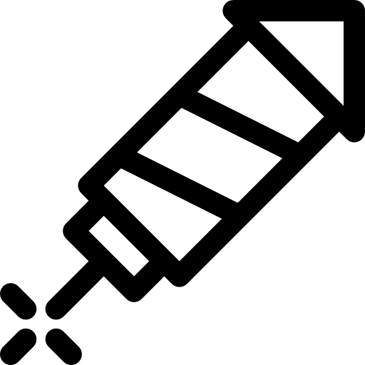 fajerwerki Basic Rounded Lineal ikona