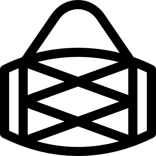 tamburo Basic Rounded Lineal icona
