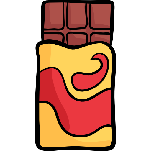 초콜릿 Hand Drawn Color icon