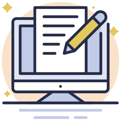 Content writing Generic Rounded Shapes icon