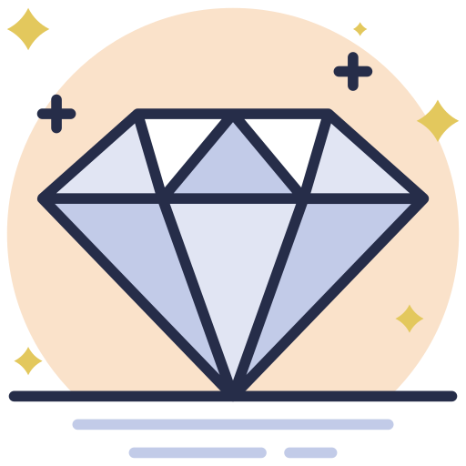 diamante Generic Rounded Shapes icono
