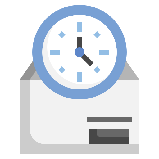 Delivery time Surang Flat icon