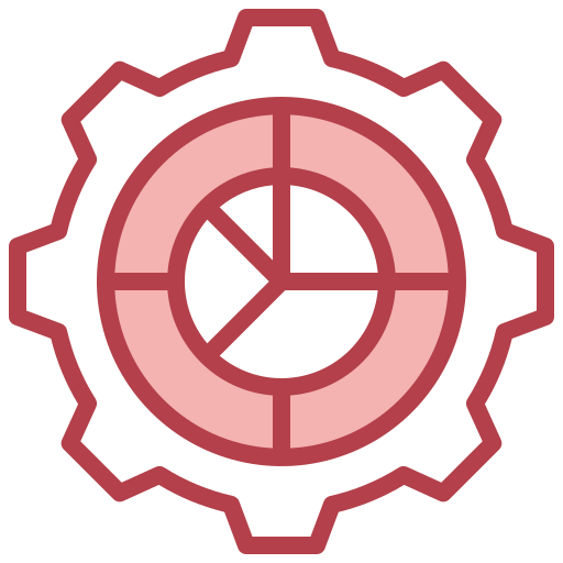円グラフ Surang Red icon