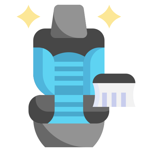 Car seat Surang Flat icon