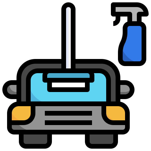 Glass cleaner Surang Lineal Color icon