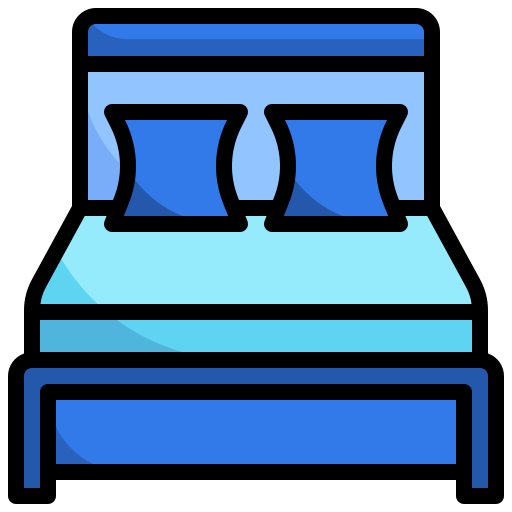 cama Surang Lineal Color icono