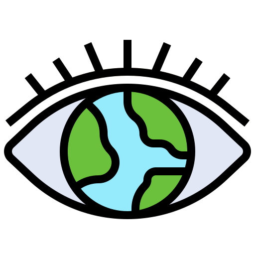 Глаз Surang Lineal Color иконка