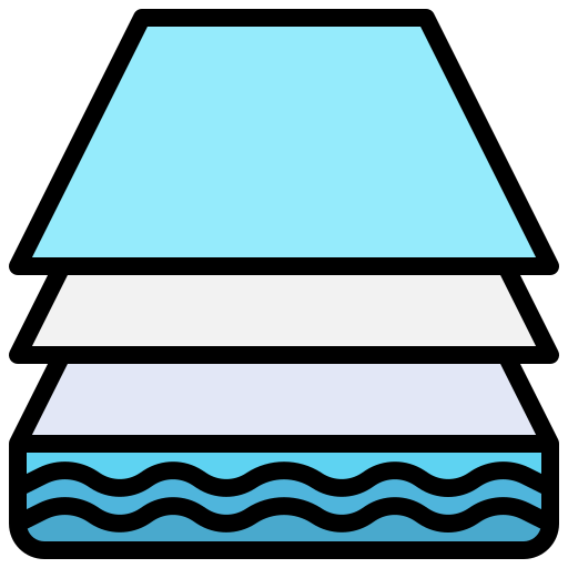 capas Surang Lineal Color icono