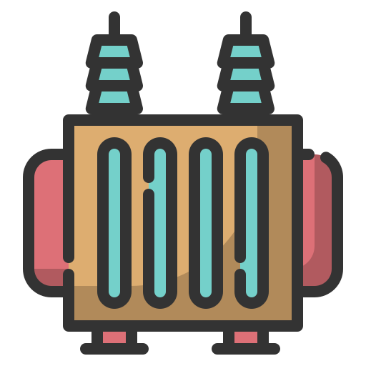 transformator Generic Outline Color icon
