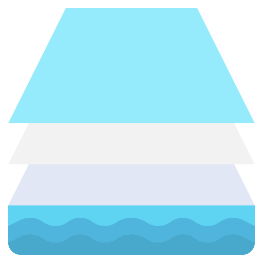 레이어 Surang Flat icon
