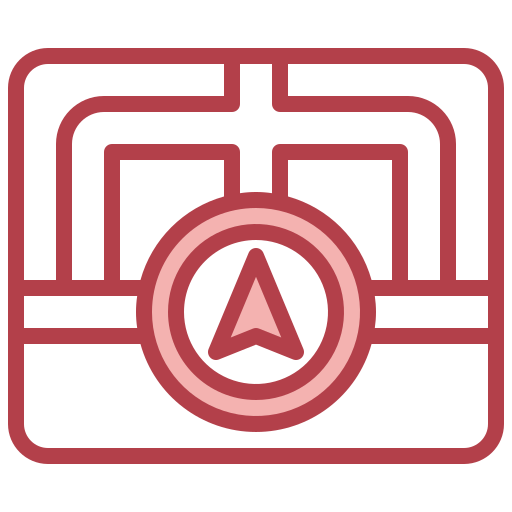navegación Surang Red icono