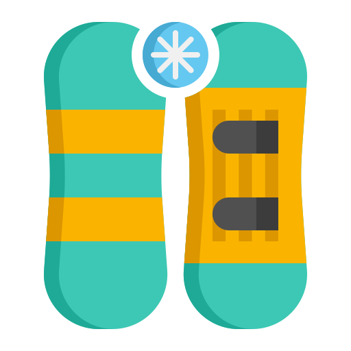 Snowboard Flaticons Flat icon