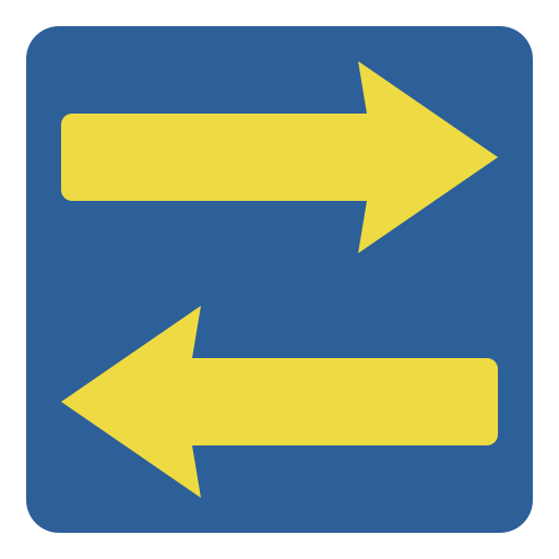 왼쪽과 오른쪽 Generic Flat icon