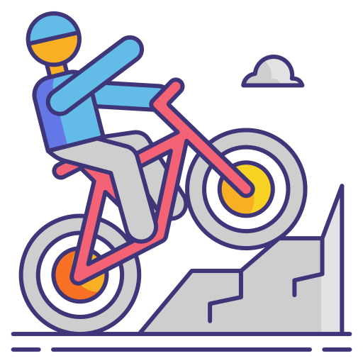 Cycling Flaticons Lineal Color icon