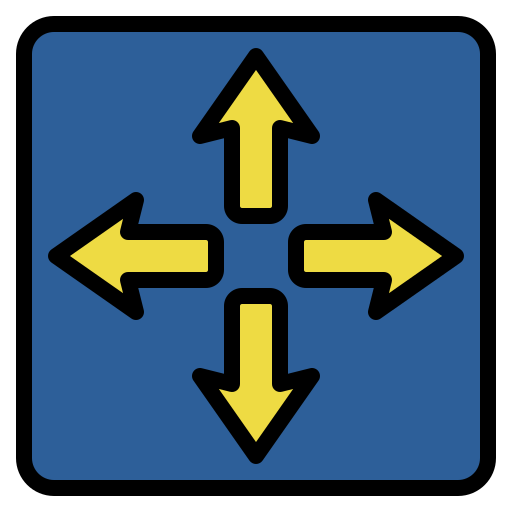 Move Generic Outline Color icon