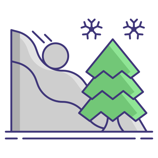 Avalanche Flaticons Lineal Color icon