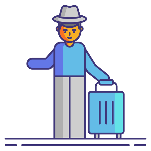 vacaciones Flaticons Lineal Color icono