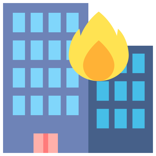 Burning Flaticons Flat icon