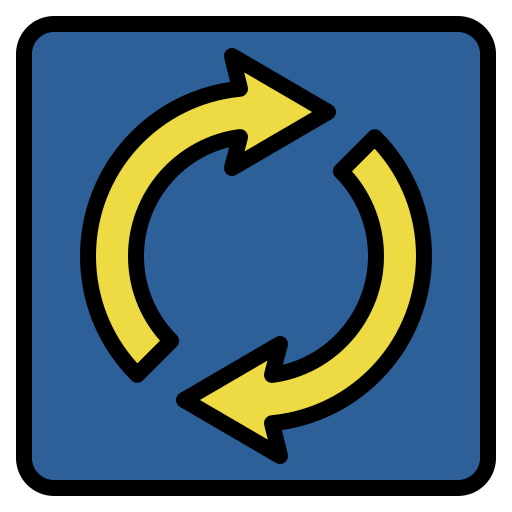 Sync Generic Outline Color icon