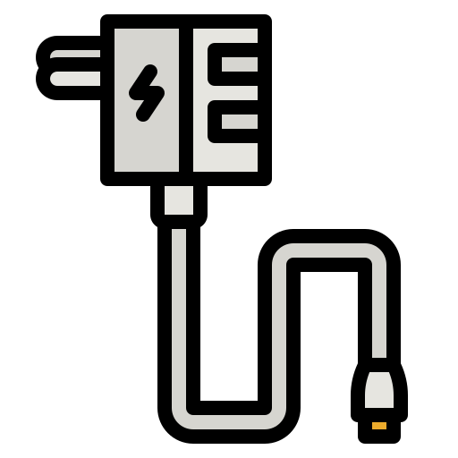 Charger photo3idea_studio Lineal Color icon