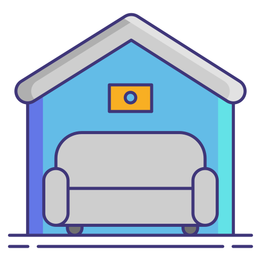 Room Flaticons Lineal Color icon