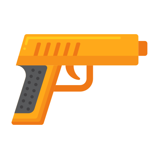 arma da fuoco Flaticons Flat icona