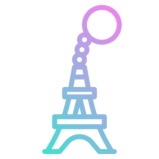 Eiffel photo3idea_studio Gradient icon