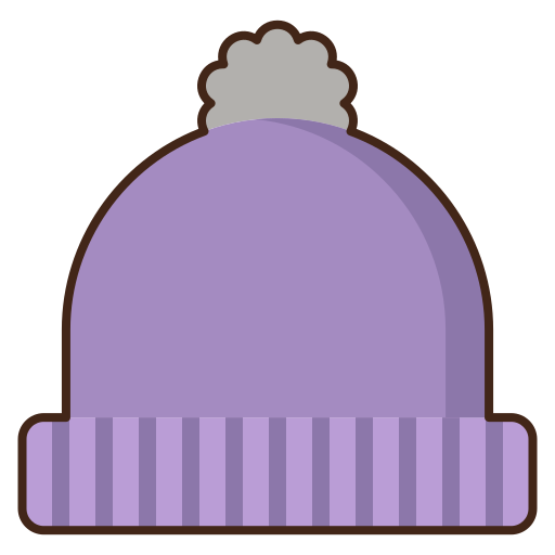 ビーニー帽 Flaticons Lineal Color icon