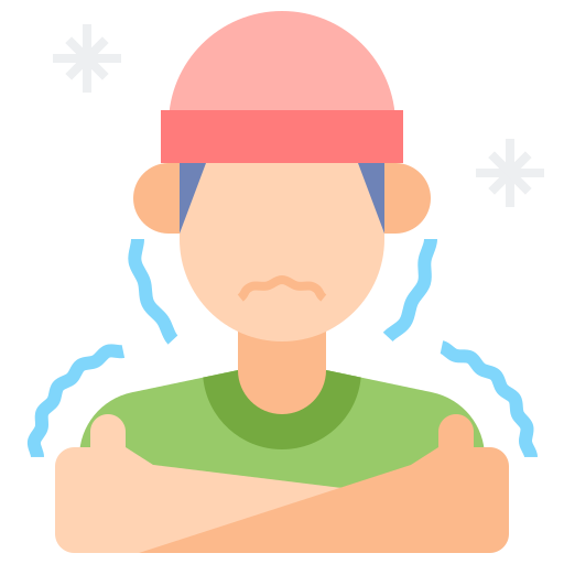 Hypothermia Flaticons Flat icon