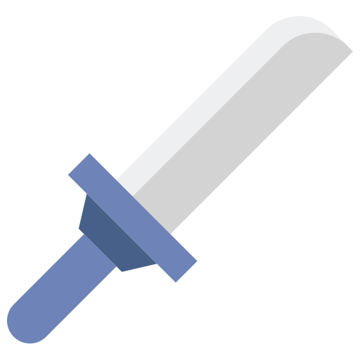 nóż Flaticons Flat ikona