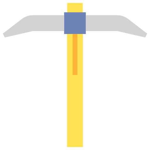 Pickaxe Flaticons Flat icon