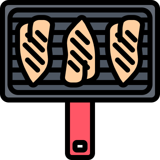 Chicken breast Coloring Color icon