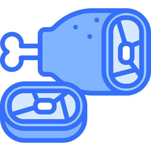 szynka Coloring Blue ikona