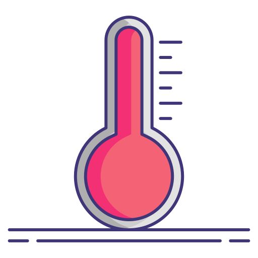 calentamiento Flaticons Lineal Color icono