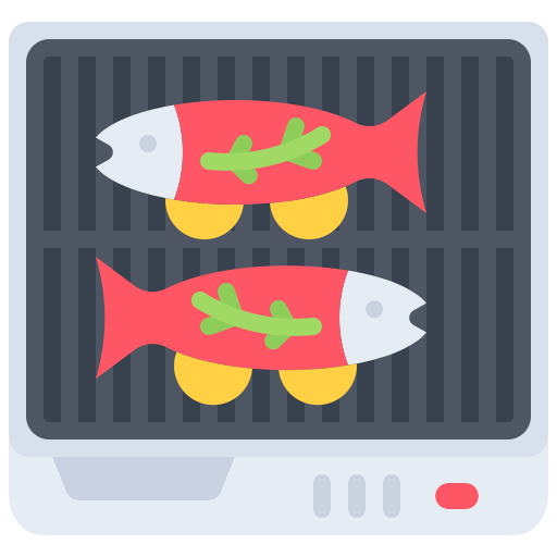 fisch Coloring Flat icon