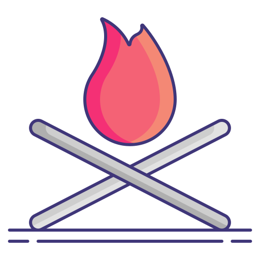 Fire Flaticons Lineal Color icon