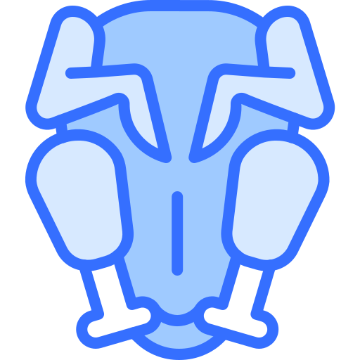 鶏 Coloring Blue icon