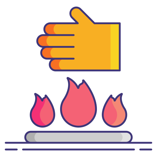 Fire Flaticons Lineal Color icon