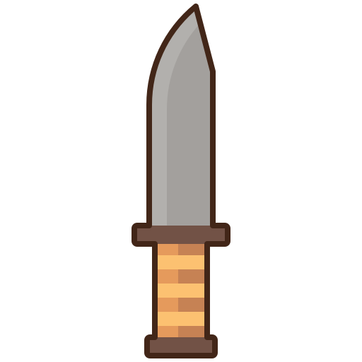 coltello Flaticons Lineal Color icona