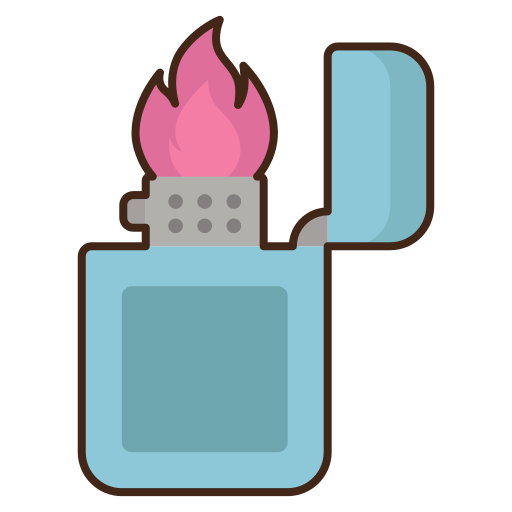 feuerzeug Flaticons Lineal Color icon