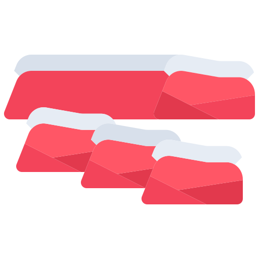 Pork Coloring Flat icon