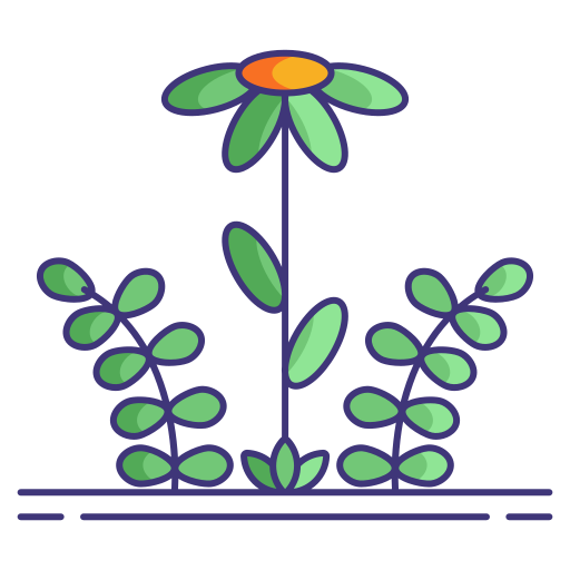 pflanzen Flaticons Lineal Color icon