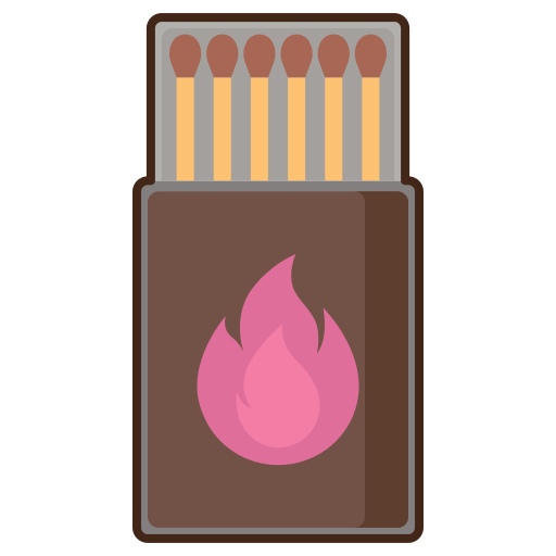Matches Flaticons Lineal Color icon