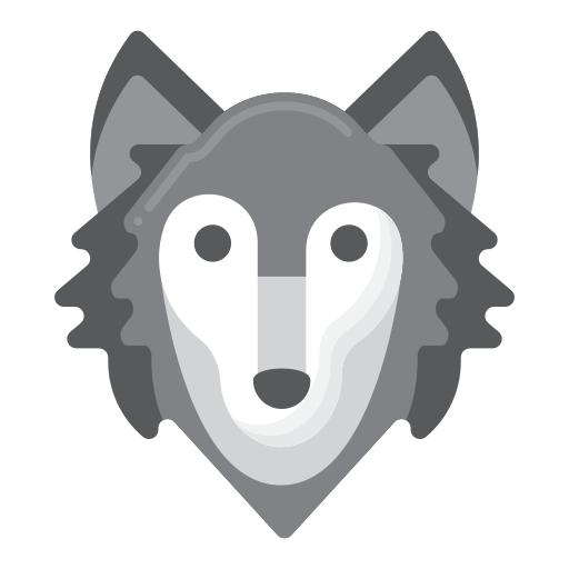 wolf Flaticons Flat icon