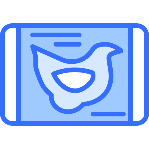 kurczak Coloring Blue ikona