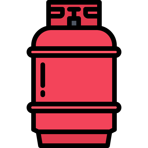 Gas bottle Coloring Color icon