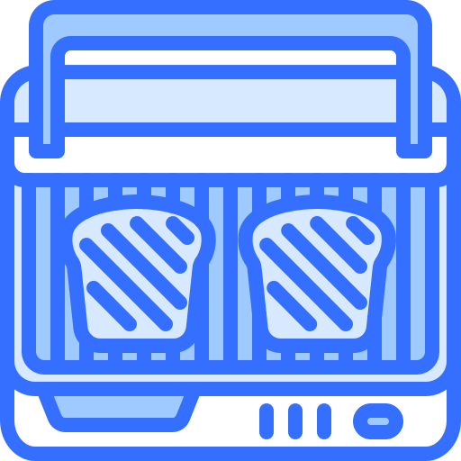 パン Coloring Blue icon