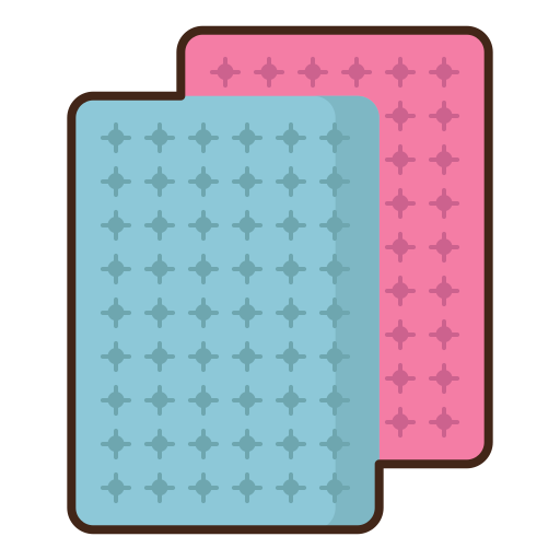 Sleeping mat Flaticons Lineal Color icon