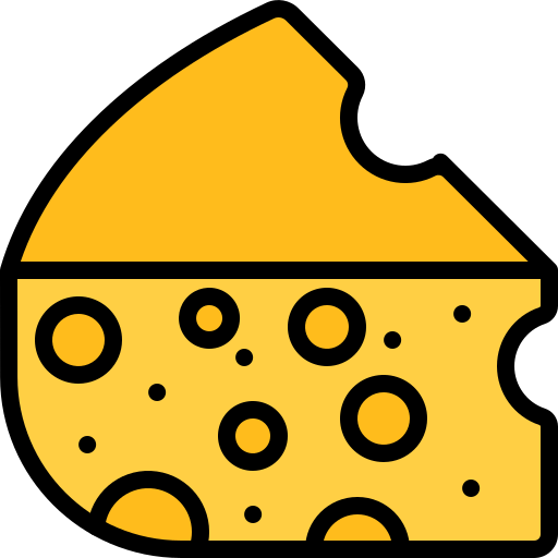 formaggio Coloring Color icona
