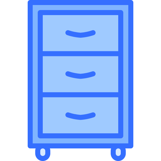 戸棚 Coloring Blue icon